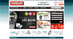 Desktop Screenshot of evereadylightbulbs.co.uk